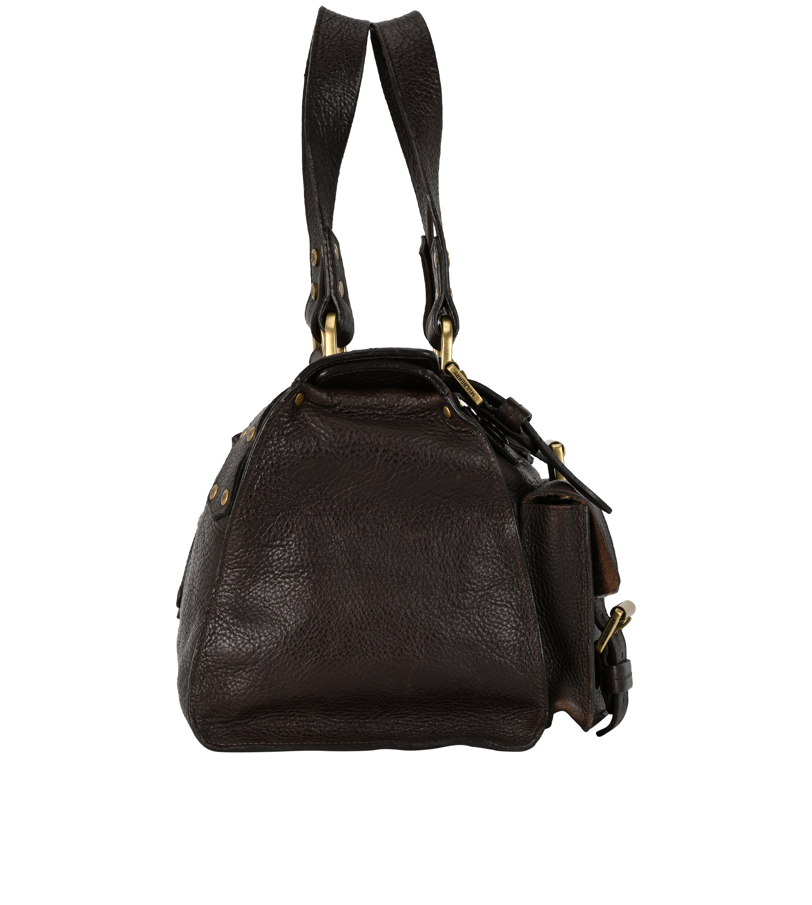 Roxanne, &pound;450, Handbags, Brown, Leather, Side view